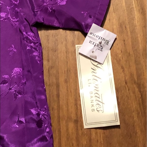 New Embroidered Satin Nightshirt - Picture 5 of 5